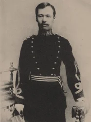 The young Mori Ogai in Germany after his appointment to first class military doctor