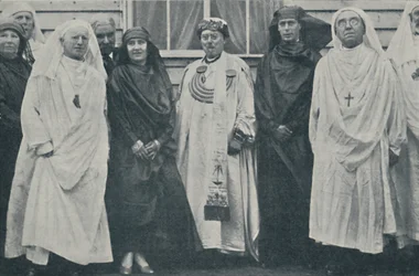 Their Majesties in Wales