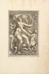 Thetis Seated with a Triton