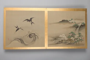Thirty Paintings of Birds, Flowers and Landscape