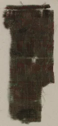 Three Fragments of Italian Gothic Silk, 1300s