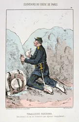 Tirailleurs Parisiens, Siege of Paris