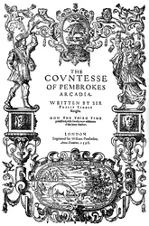Title page of The Countess of Pembroke