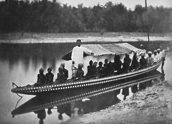 Tom West Indias canoe, New Calabar, Southern Nigeria