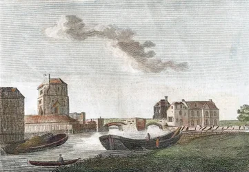 Tower of Franciscan Friary, Oxford, 1788