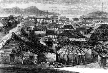 Town and Bay of Puerto Plata, Santo Domingo