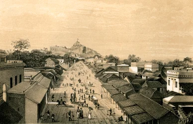 Town and Fort of Trichinopoly, India