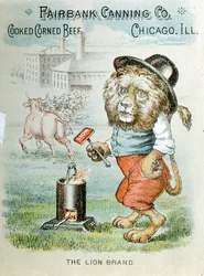 Trade Card for the Fairbank Canning Company, Chicago, Illinois, c. 1890