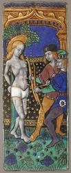 Triptych Panel with Saint Sebastian, French, 15th-16th century