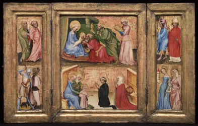 Triptych with the Adoration of the Magi, c. 1424