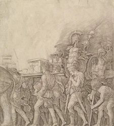 Triumph of Caesar: Soldiers Carrying Trophies