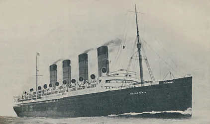 Triumphant for Twenty Years. The Mauretania, Built in 1907