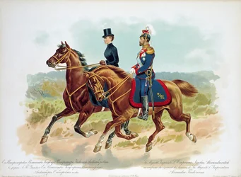 Tsar Nicholas II of Russia in the Uniform of Her Majesty