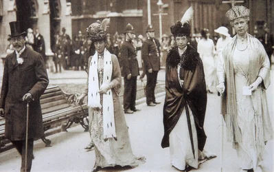 Tsarina Maria Fyodorovna of Russia Visiting Britain