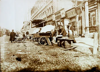 Tverskaya-Yamskaya Street, Moscow, Russia