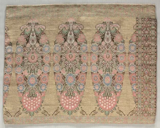 Two Pieces from a Scarf, 1700s