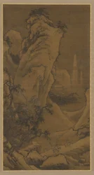 Two Riders Searching for Plum Blossoms