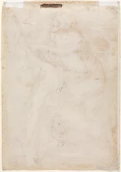 Two Sketches of a Mother and Child