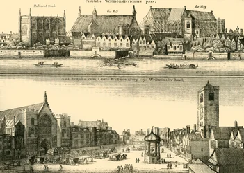 Two Views of Westminster, 1881