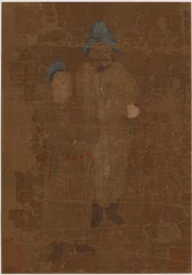 Two Male Figures, Standing