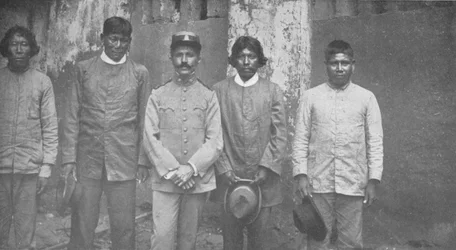 Tymbiras Indians of the State of Maranhao. Lt. Pedro Dantas and his Interpreters