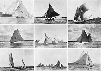 Typical Sydney Harbour Yachting Scenes, c. 1900