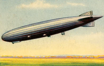 USS Los Angeles Airship, 1920s, 1932