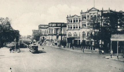 United Services Club, Chowringhee Road, Calcutta, early 20th century