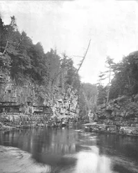 Upper End of the Ausable Chasm, Adirondacks, New York State, USA