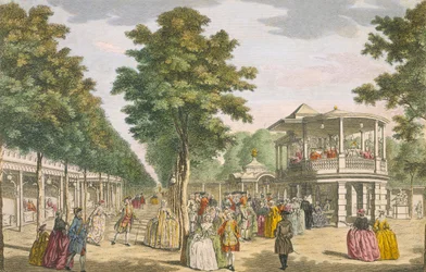 Vauxhall Gardens, Lambeth, 18th century