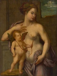 Venus with Cupid