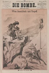 Vera Zasulich and Trepov Cover of Die Bombe
