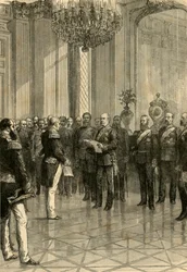 Versailles, 1871: Proclaiming King William Emperor of Germany