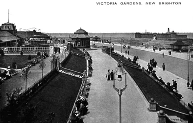 Victoria Gardens, New Brighton, Lancashire