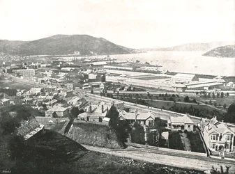 View from Maitland Street, Dunedin, New Zealand