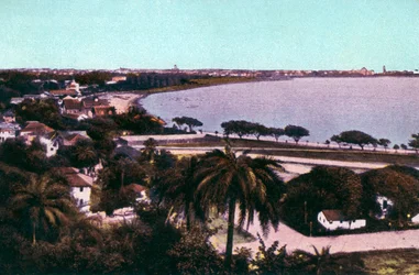 View from Malabar Hill, Bombay, India