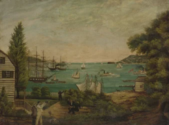 View from Staten Island, ca. 1855