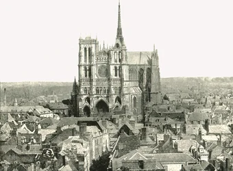 View from the Belfry, Amiens, France