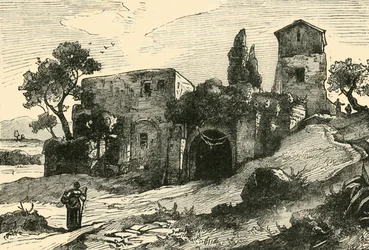 View from the Gardens of Sallust, 1890