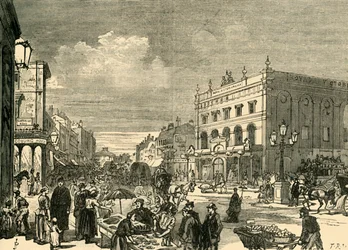 View in the New Cut, 1878