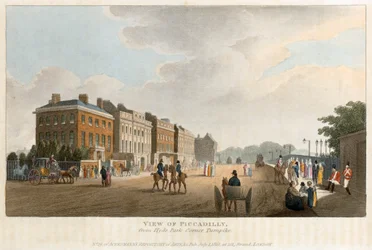 View of Piccadilly from Hyde Park Corner Turnpike, London