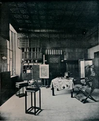 View of the Studio, at 25 Cadogan Gardens