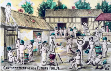 Vintage French Postcard