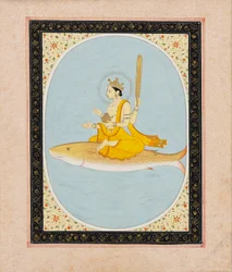 Vishnu as the Fish Avatar, Matsya