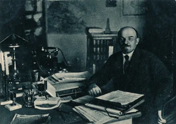 Vladimir Ilich Lenin, Russian Bolshevik Leader, Moscow, Russia, 7th October, 1922
