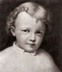 Vladimir Ilich Lenin, Russian Bolshevik revolutionary leader, aged 4