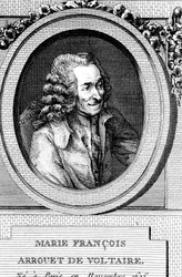 Voltaire, French Author, Playwright, Satirist and Man of Letters