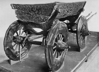 Wagon from the Oseberg ship