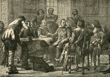 Wallenstein and Tilly Holding a Council of War