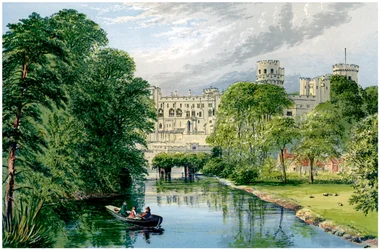Warwick Castle, Warwickshire, Home of the Earl of Warwick
